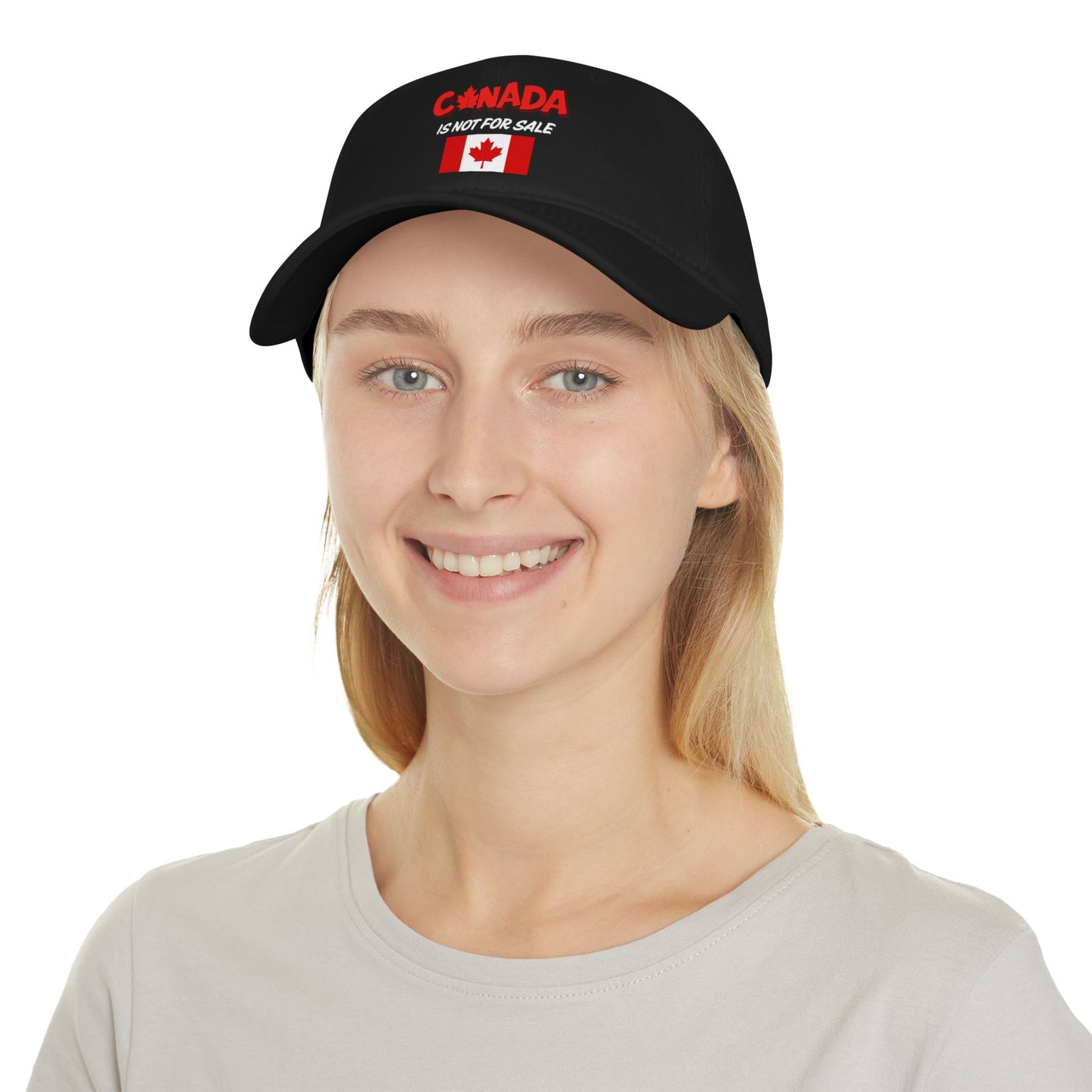 Flag Canada Is Not For Sale Low Profile Baseball Cap