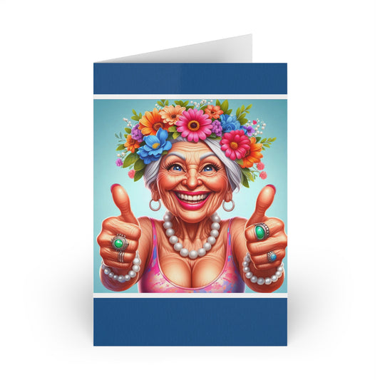 Thumbs Up Blank Greeting Card