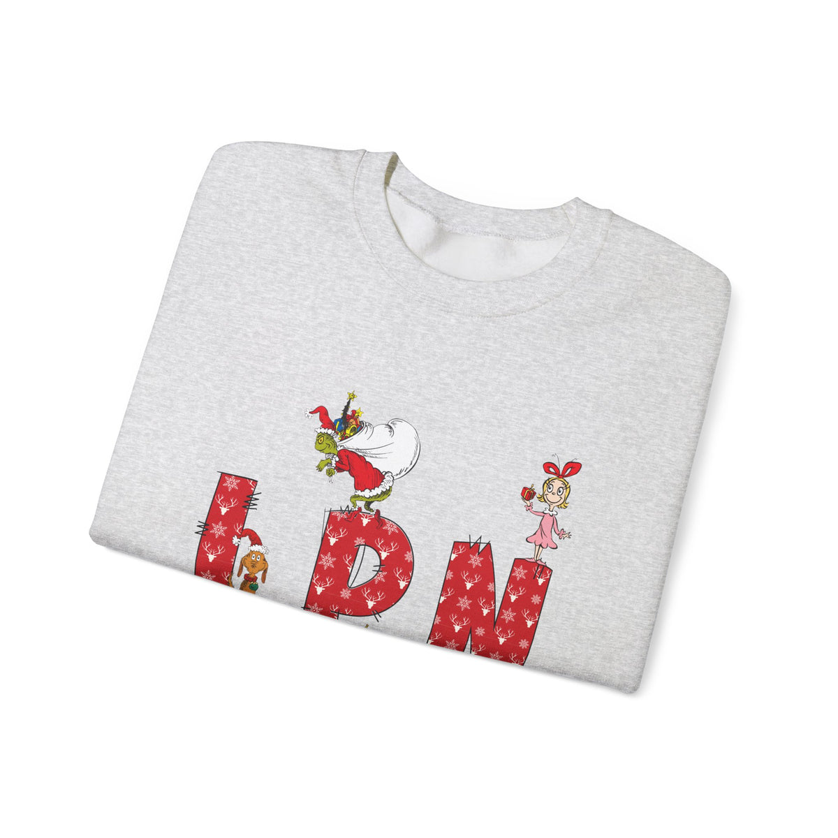 LPN Grinch Unisex Heavy Blend™ Crewneck Sweatshirt