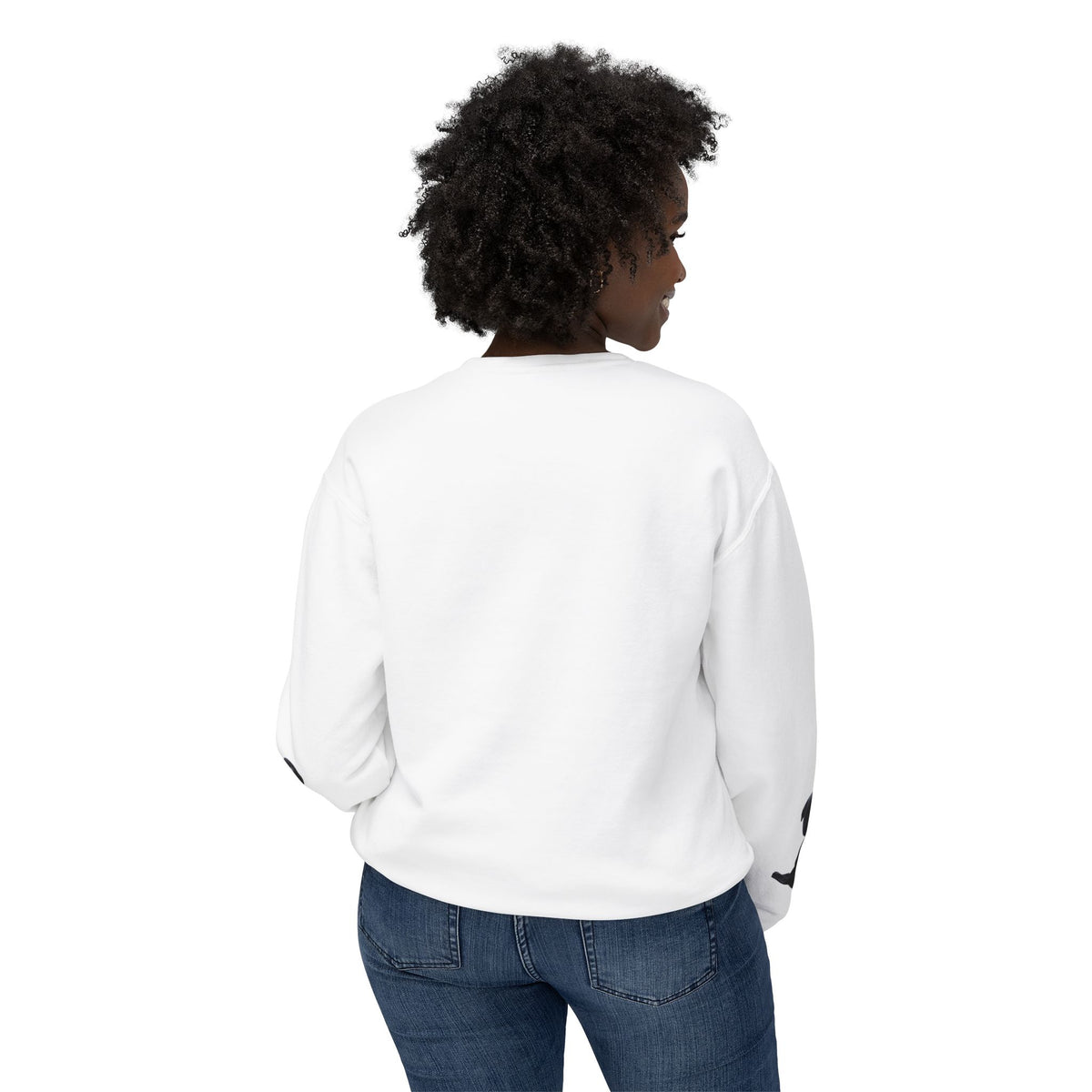 Mama Ghost Unisex Lightweight Crewneck Sweatshirt