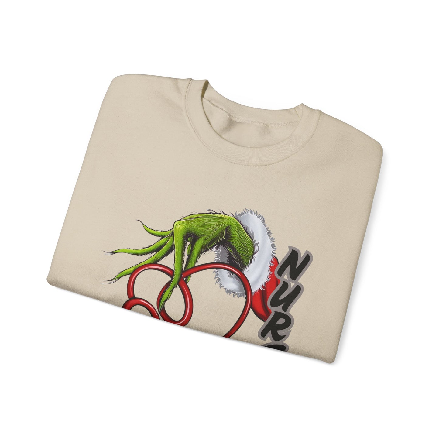 Stethoscope Nure Grinch Unisex Heavy Blend™ Crewneck Sweatshirt