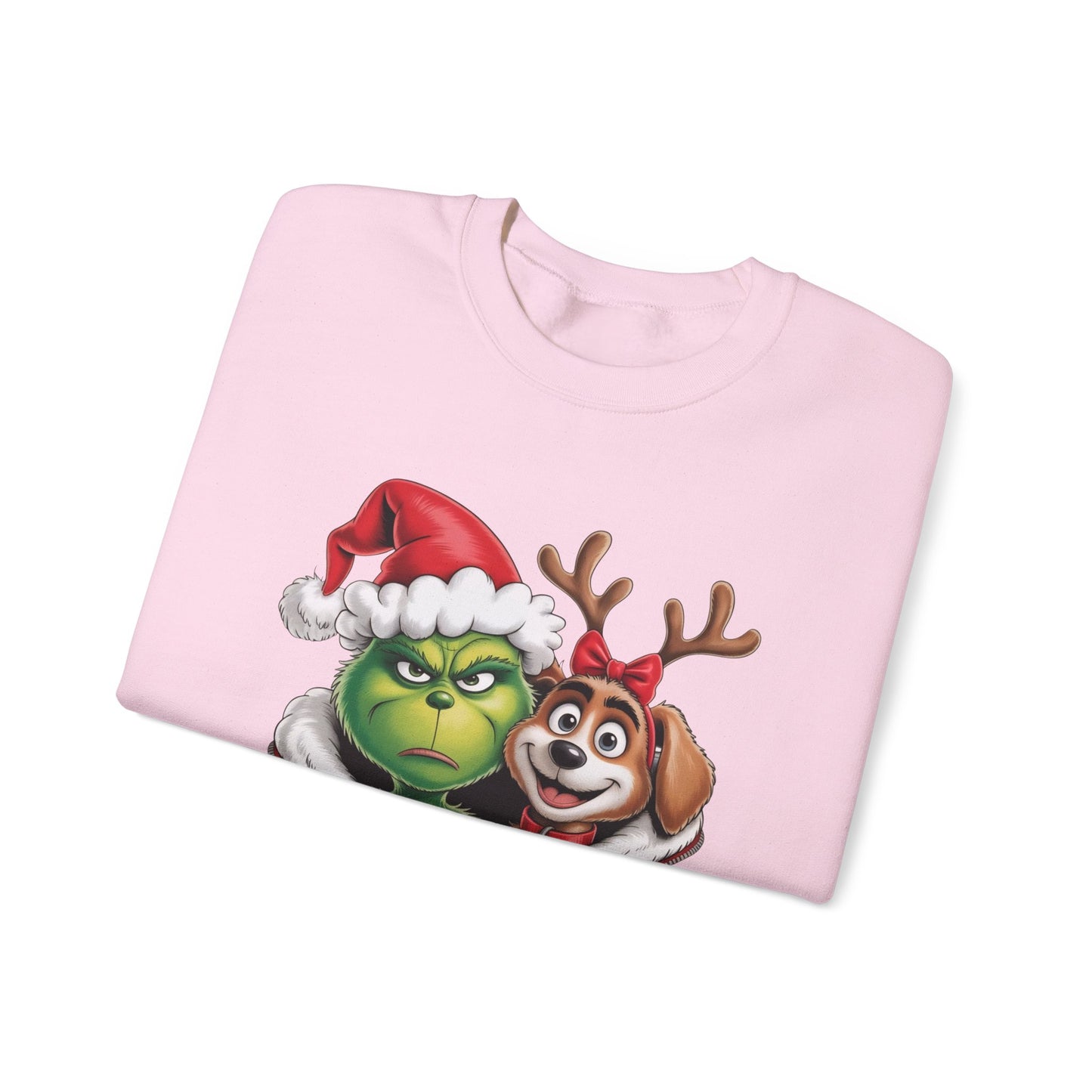 Social Interaction Grinch Unisex Heavy Blend™ Crewneck Sweatshirt