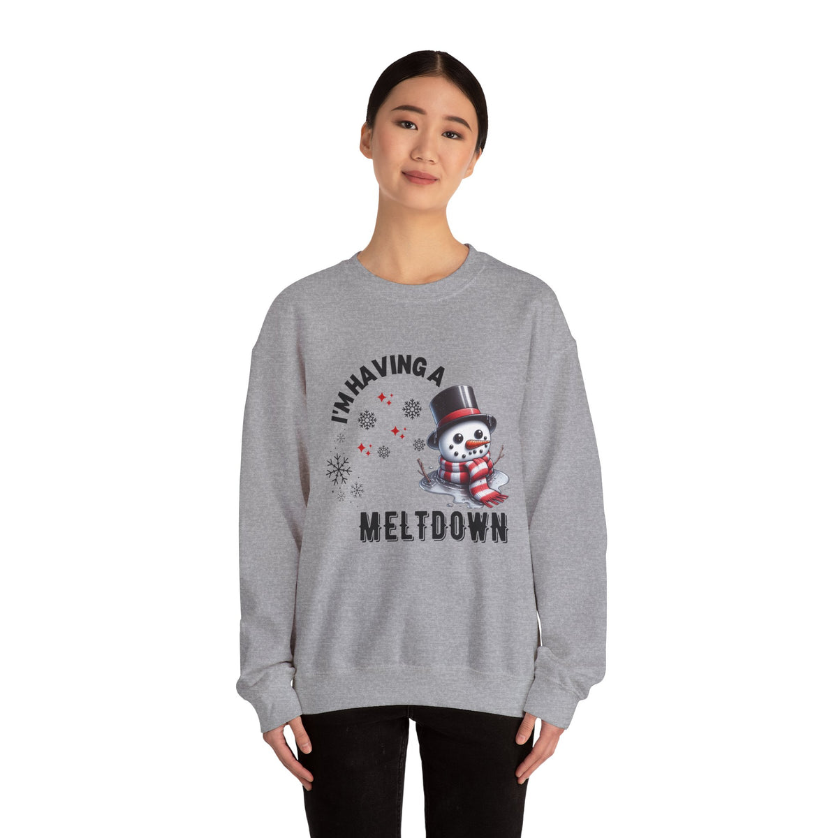 I'm Having A Meltdown Unisex Heavy Blend™ Crewneck Sweatshirt