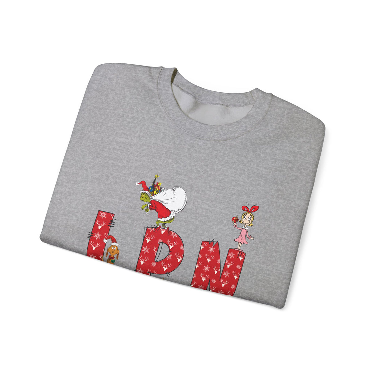 LPN Grinch Unisex Heavy Blend™ Crewneck Sweatshirt