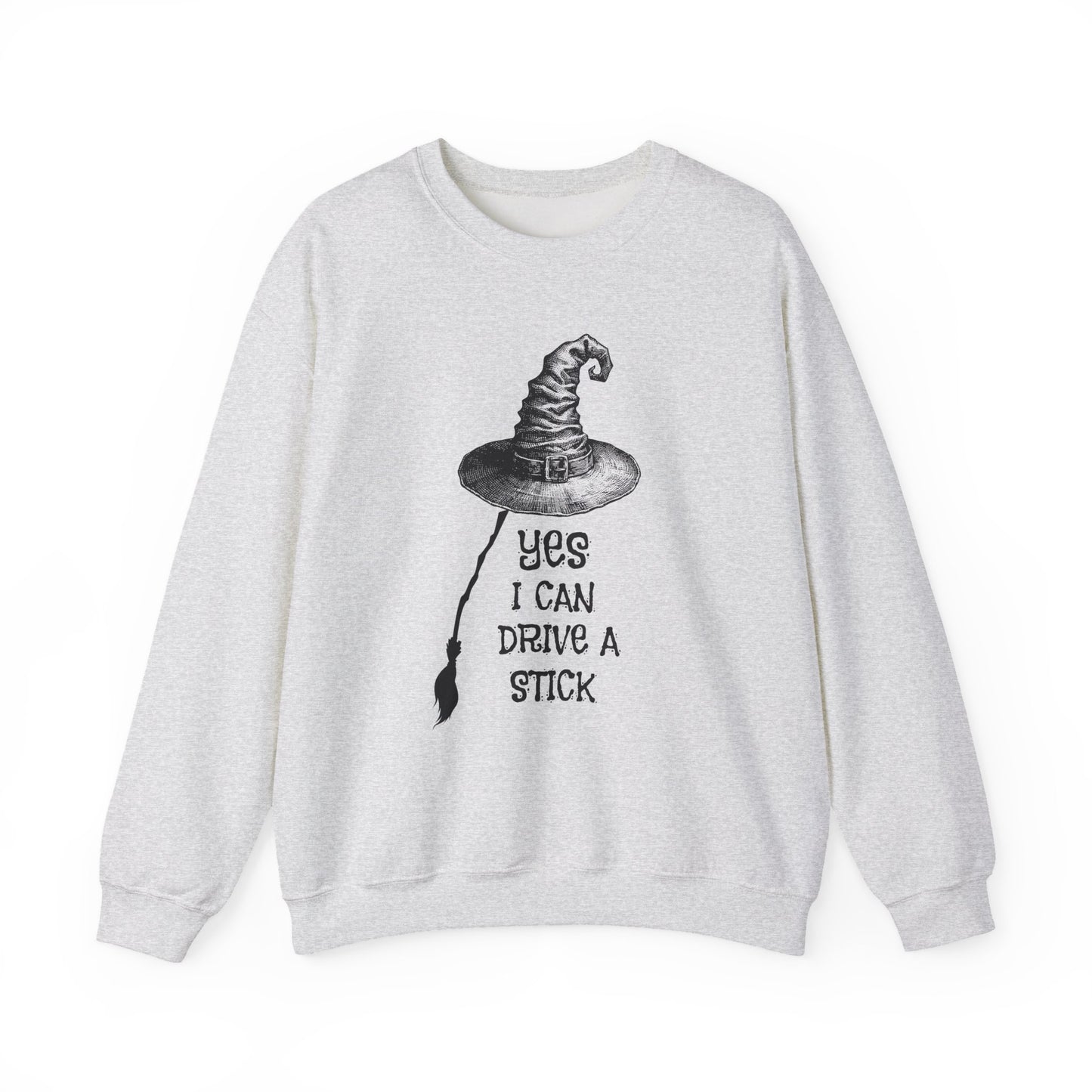 Yes I Can Drive A Stick Unisex Heavy Blend™ Crewneck Sweatshirt