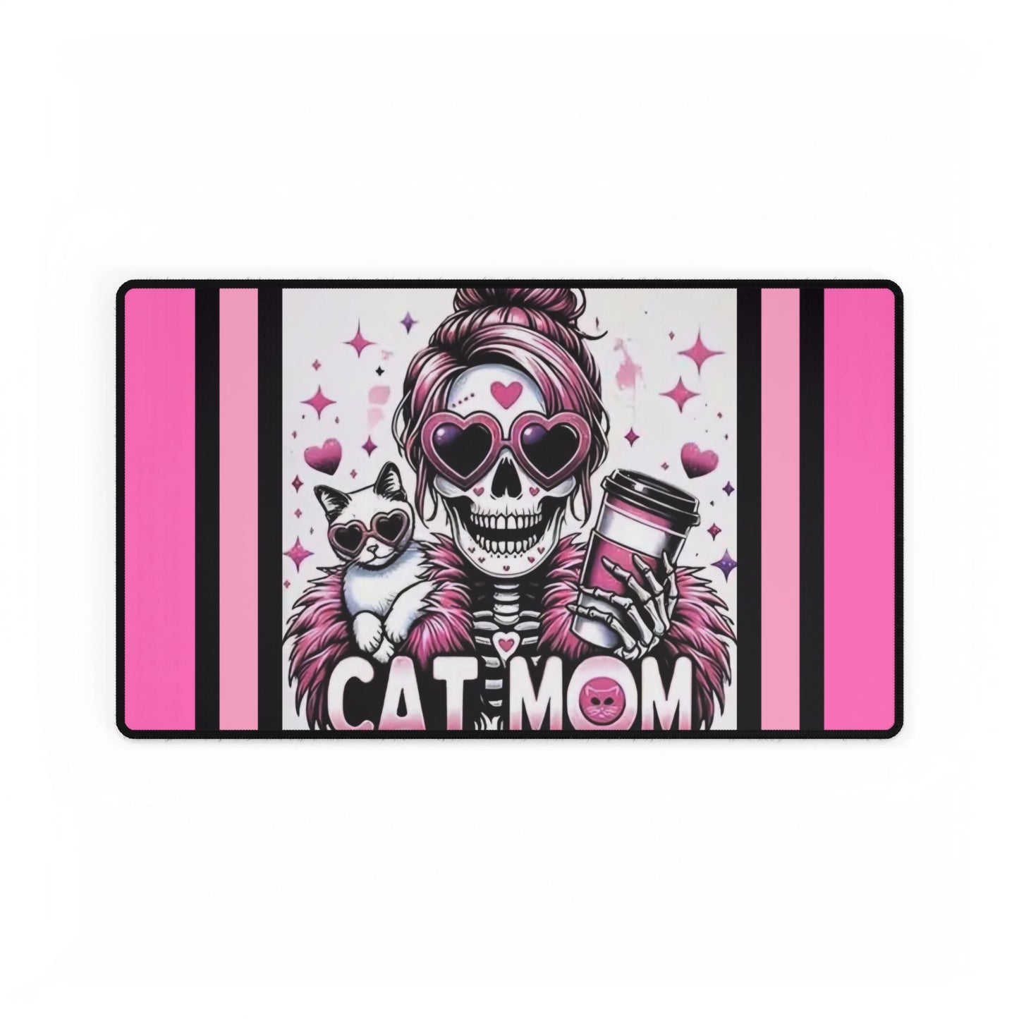 Cat Mom Desk Mat