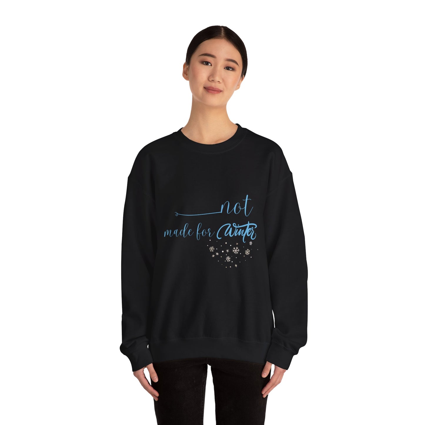 Not Made For Winter Unisex Heavy Blend™ Crewneck Sweatshirt