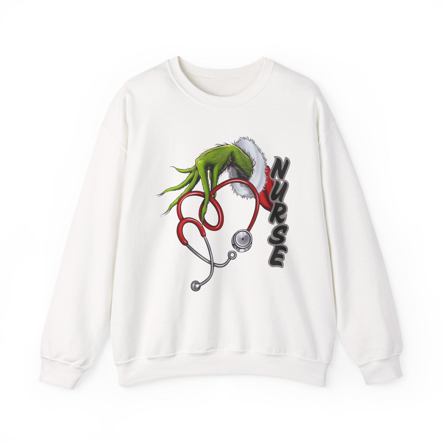 Stethoscope Nure Grinch Unisex Heavy Blend™ Crewneck Sweatshirt