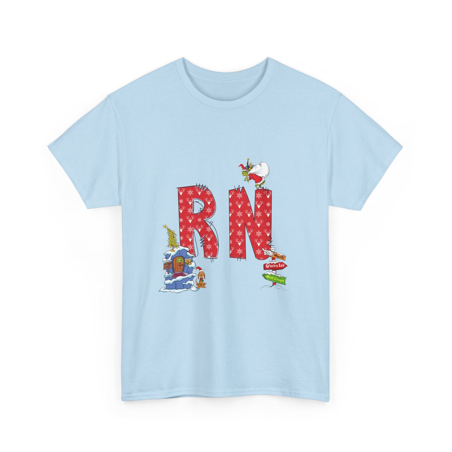 RN Grinch Unisex Heavy Cotton Tee