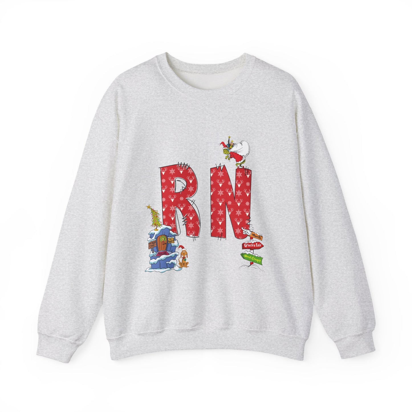 RN Grinch Unisex Heavy Blend™ Crewneck Sweatshirt