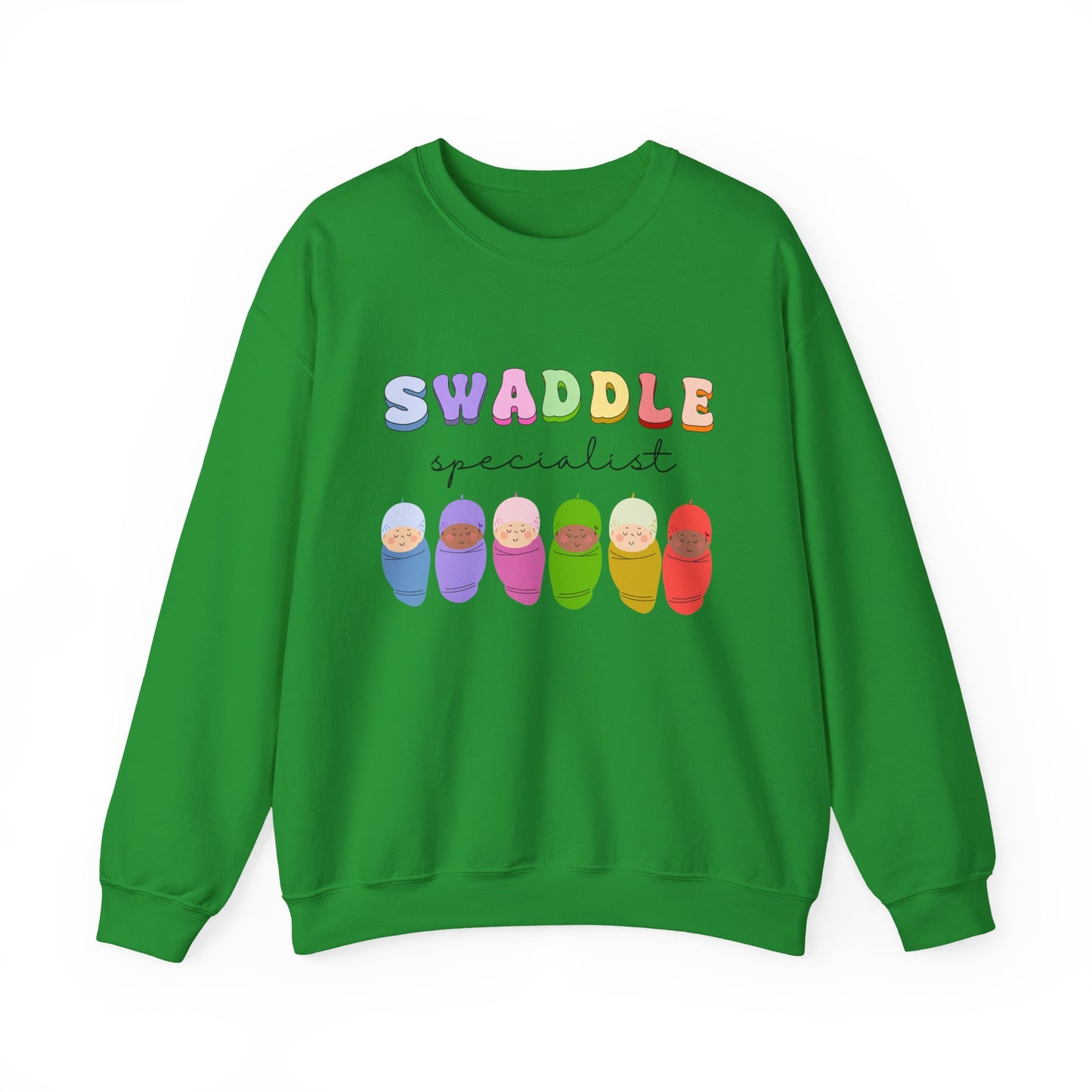 Swaddle Specialist  Unisex Heavy Blend™ Crewneck Sweatshirt