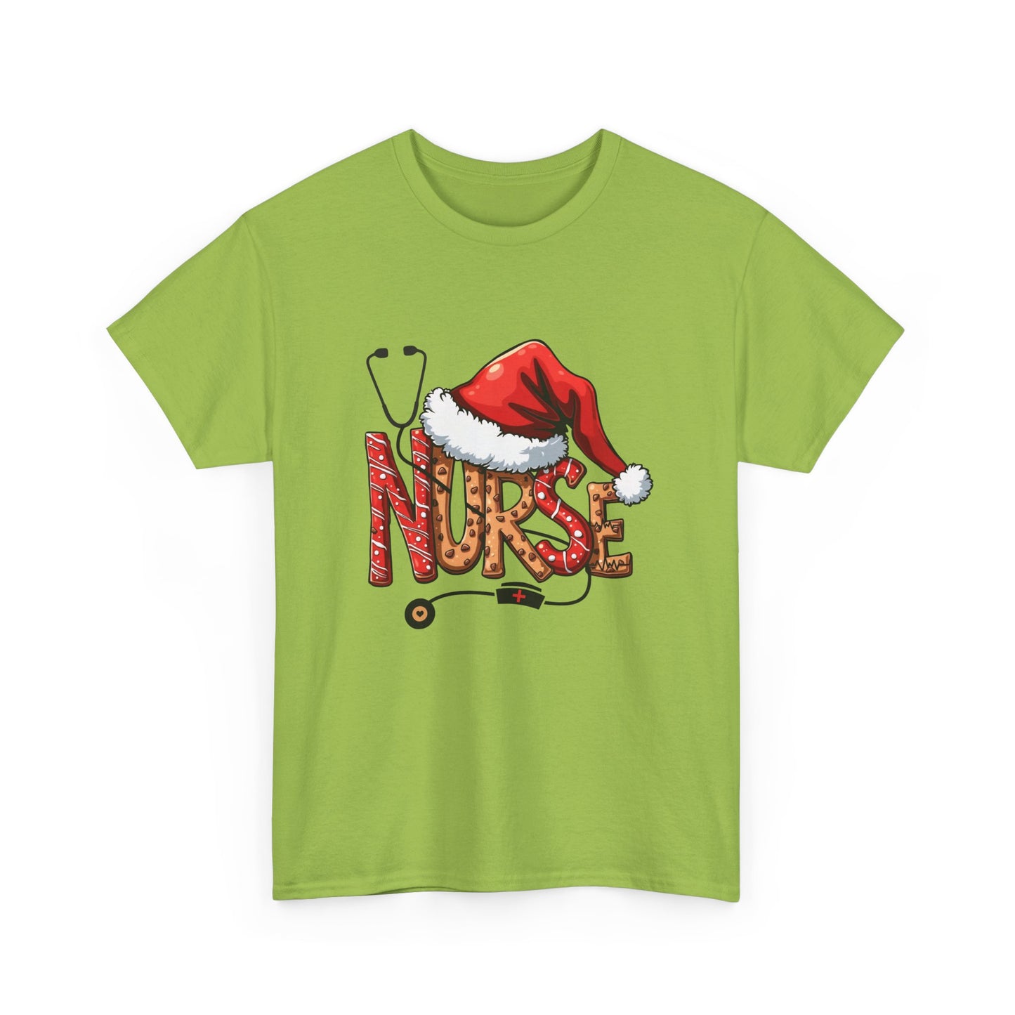 Santa Nurse Unisex Heavy Cotton Tee