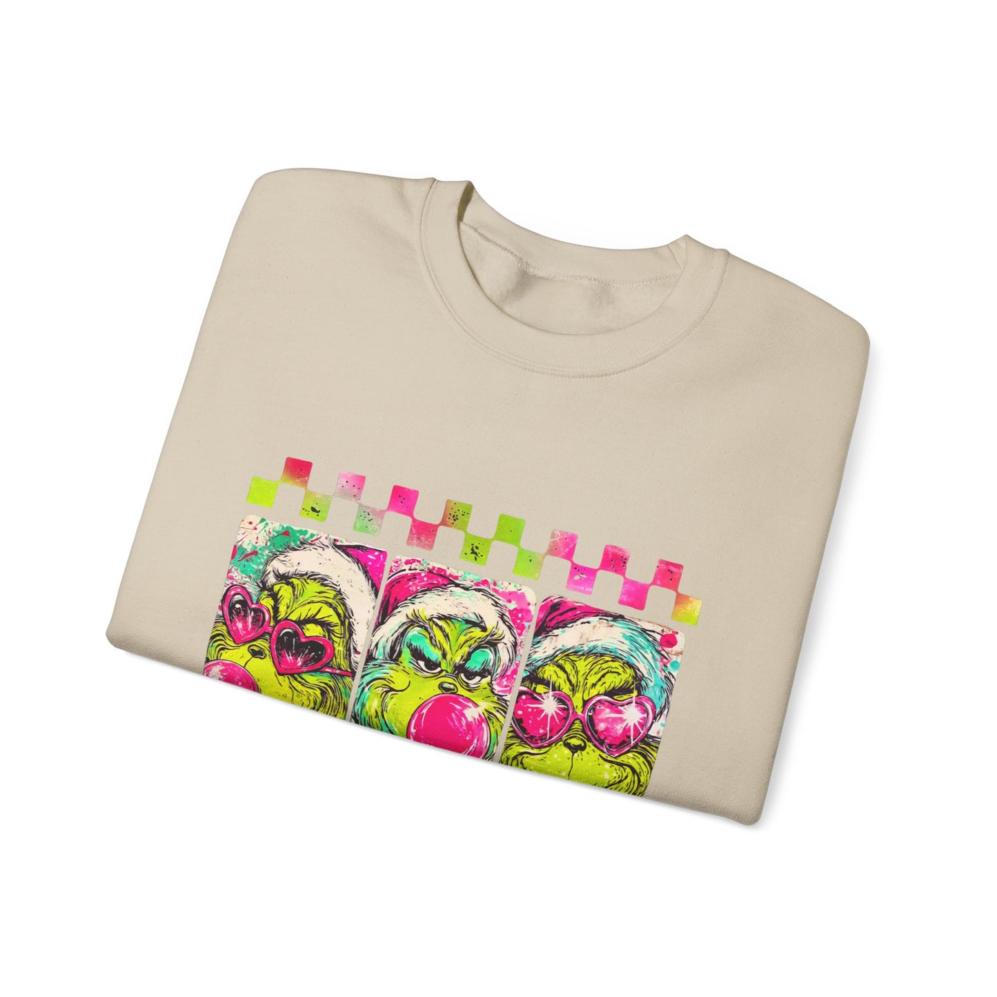 Pop Grinch Unisex Heavy Blend™ Crewneck Sweatshirt
