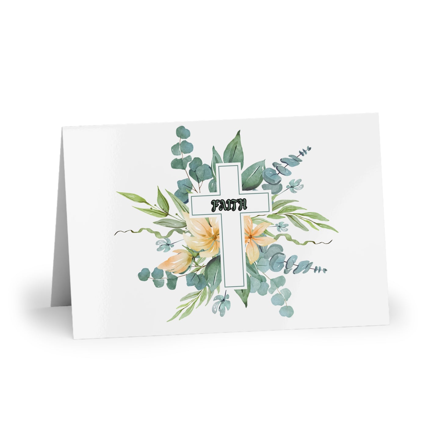 Faith Blank Greeting Card