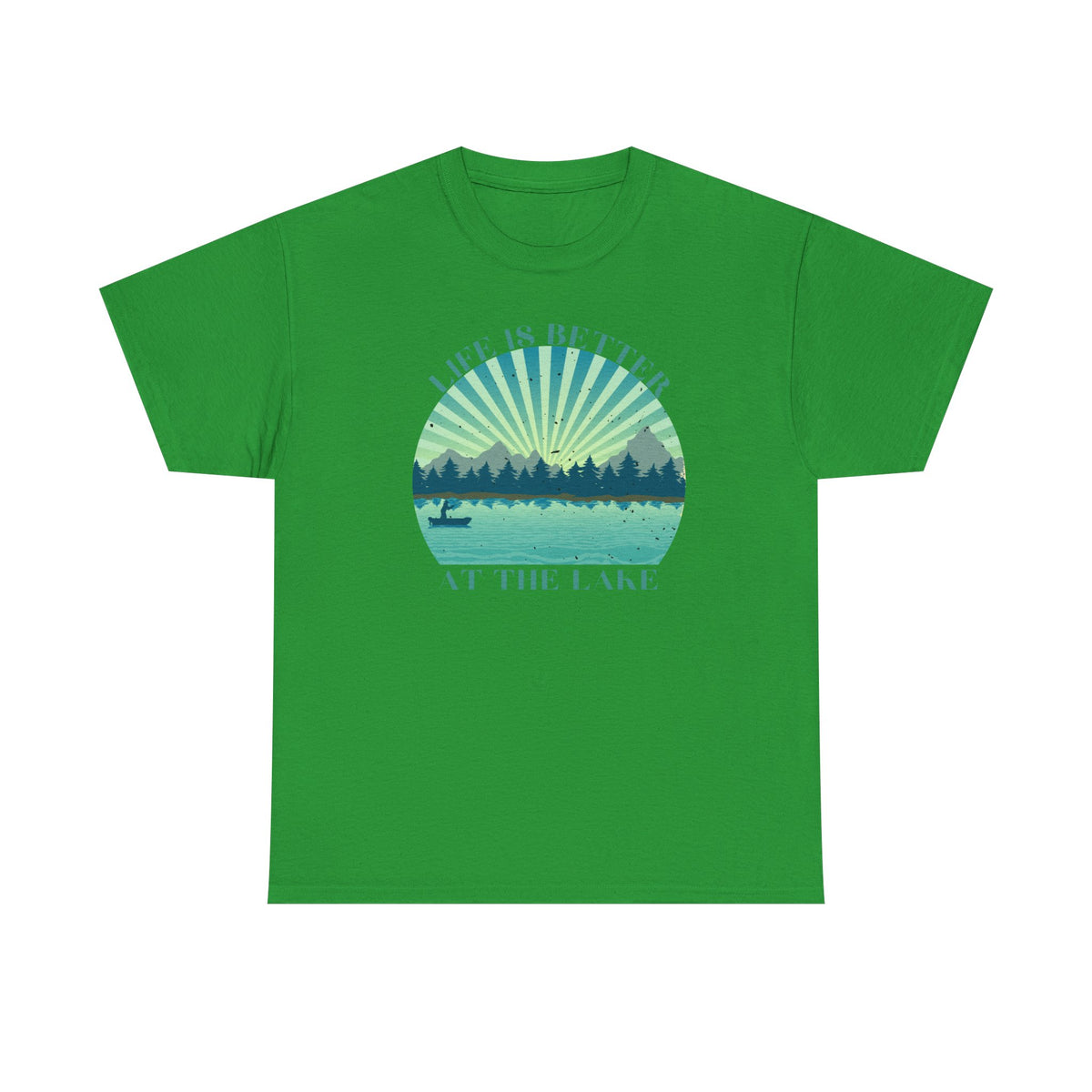 Life Is Better At The Lake Unisex Heavy Cotton Tee