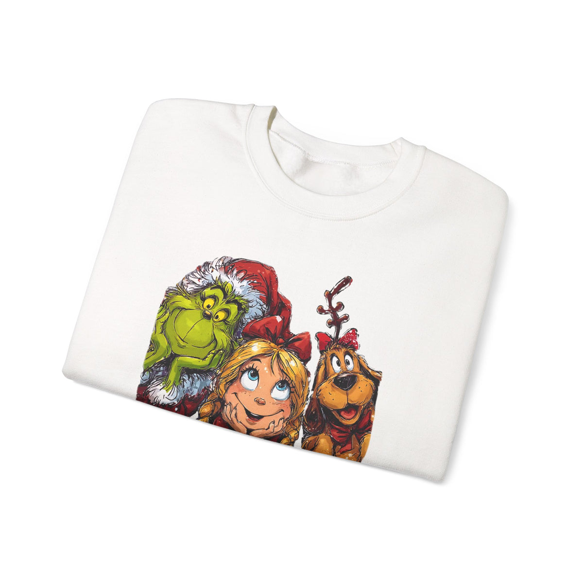 I Don't Need Anything More Grinch Unisex Heavy Blend™ Crewneck Sweatshirt