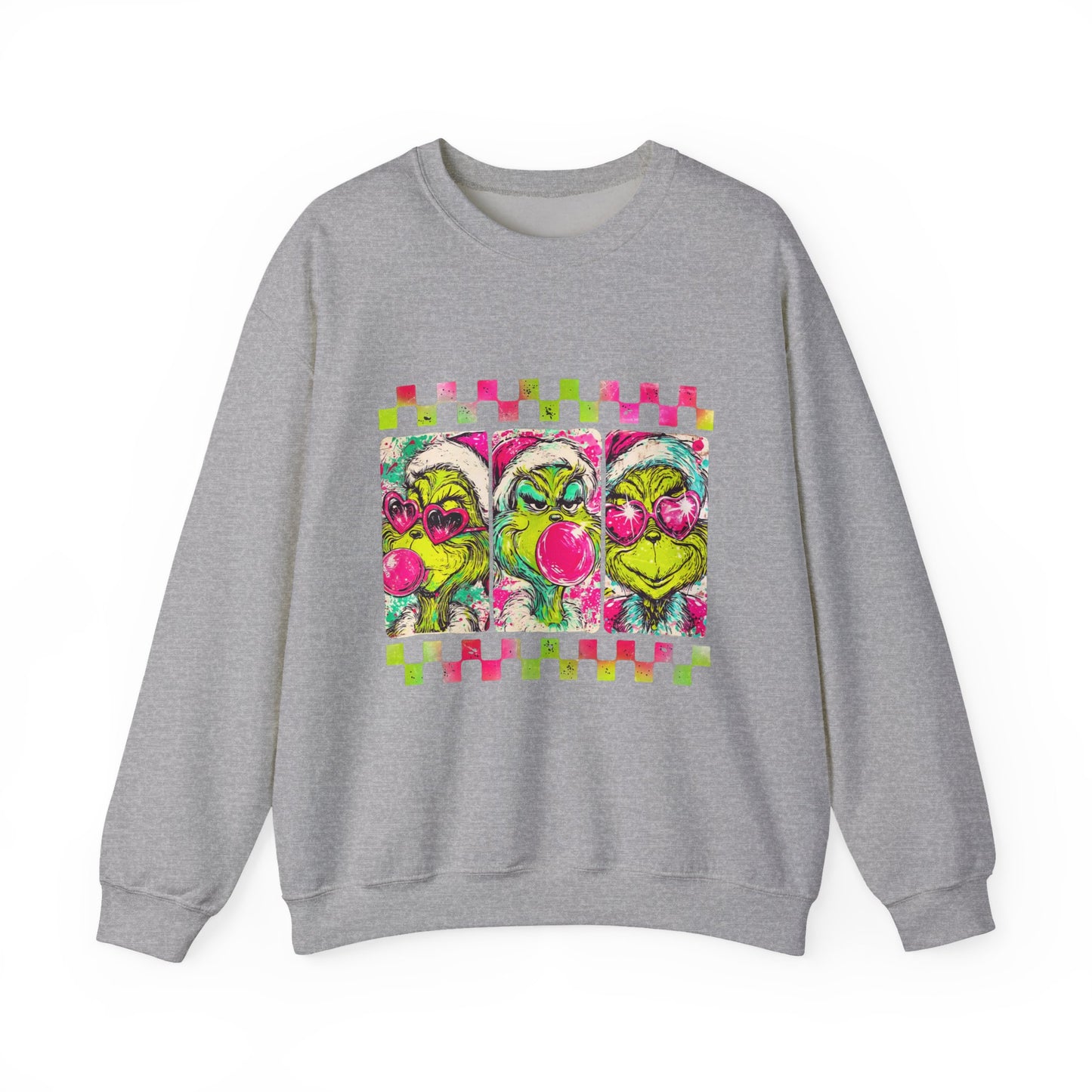 Pop Grinch Unisex Heavy Blend™ Crewneck Sweatshirt