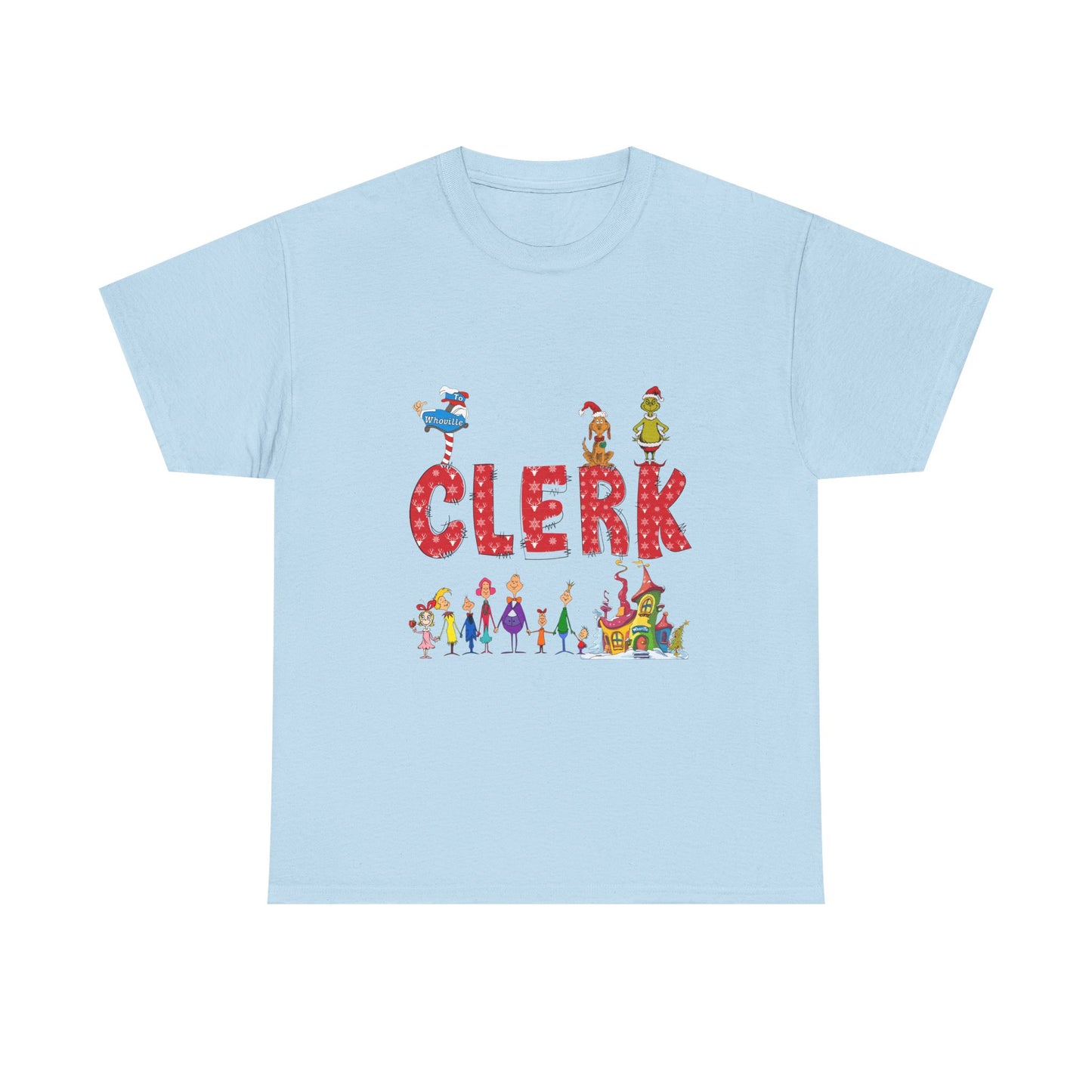 Clerk Grinch Unisex Heavy Cotton Tee