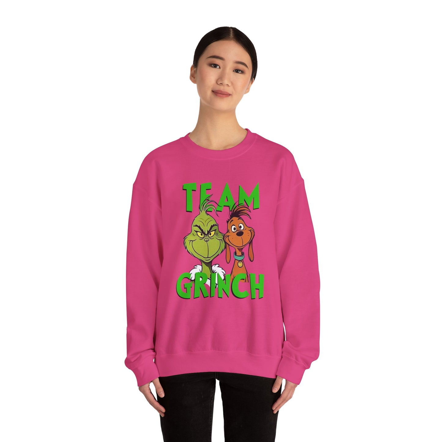 Team Grinch Unisex Heavy Blend™ Crewneck Sweatshirt