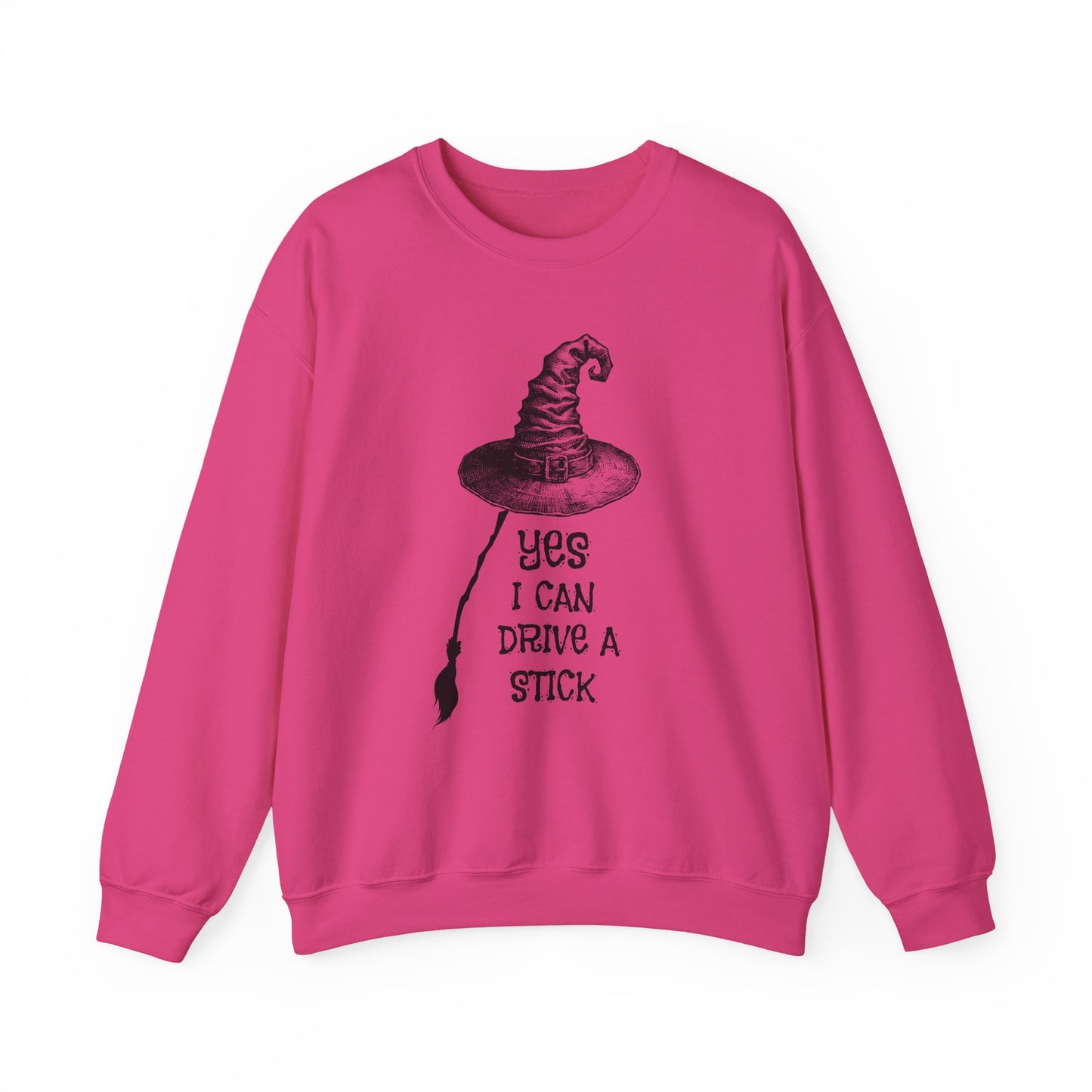 Yes I Can Drive A Stick Unisex Heavy Blend™ Crewneck Sweatshirt