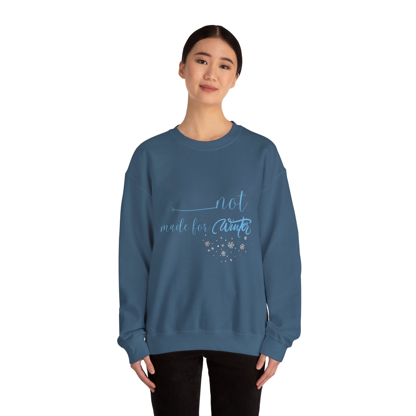 Not Made For Winter Unisex Heavy Blend™ Crewneck Sweatshirt