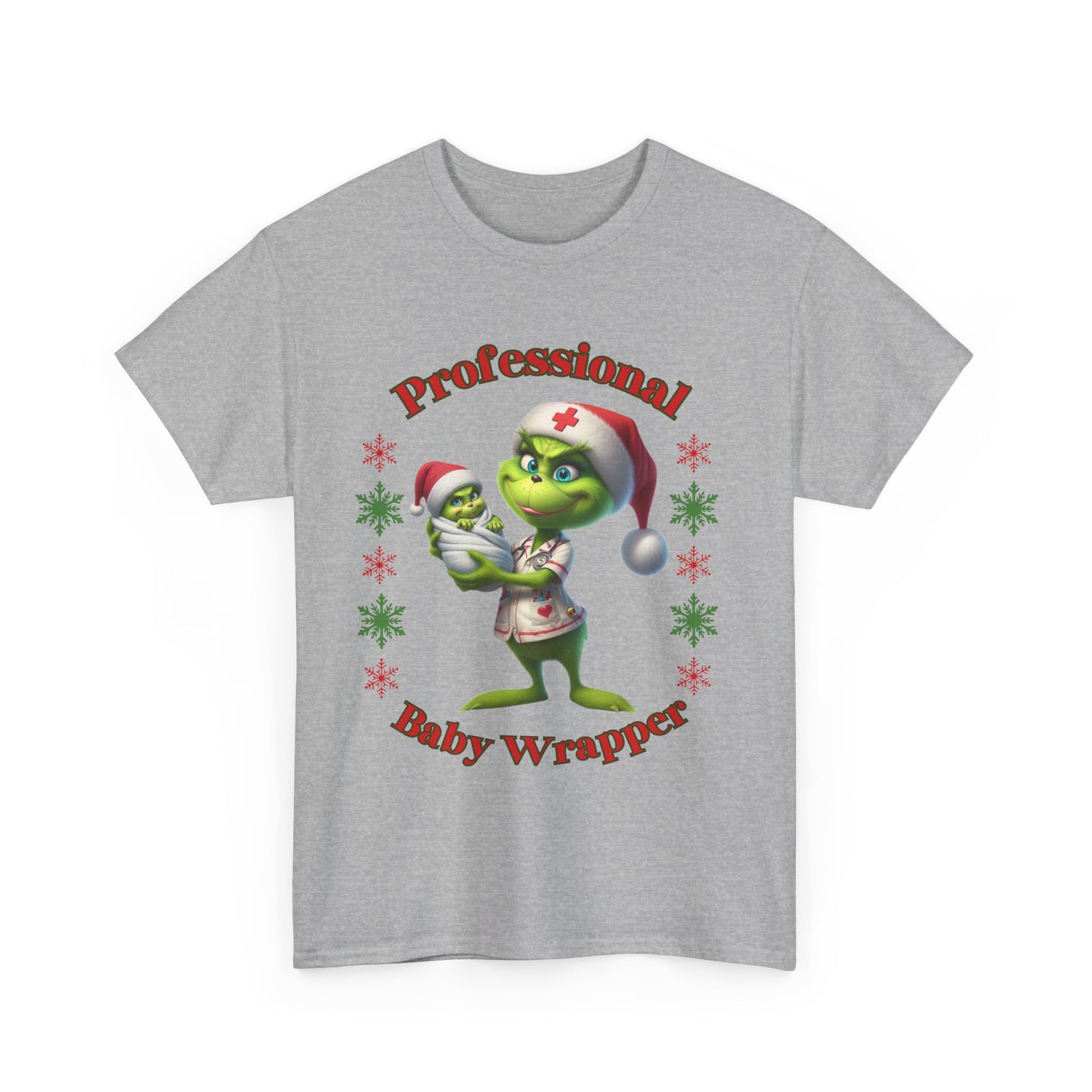 Professional Baby Wrapper Labour and Delivery Nurse Unisex Heavy Cotton Tee