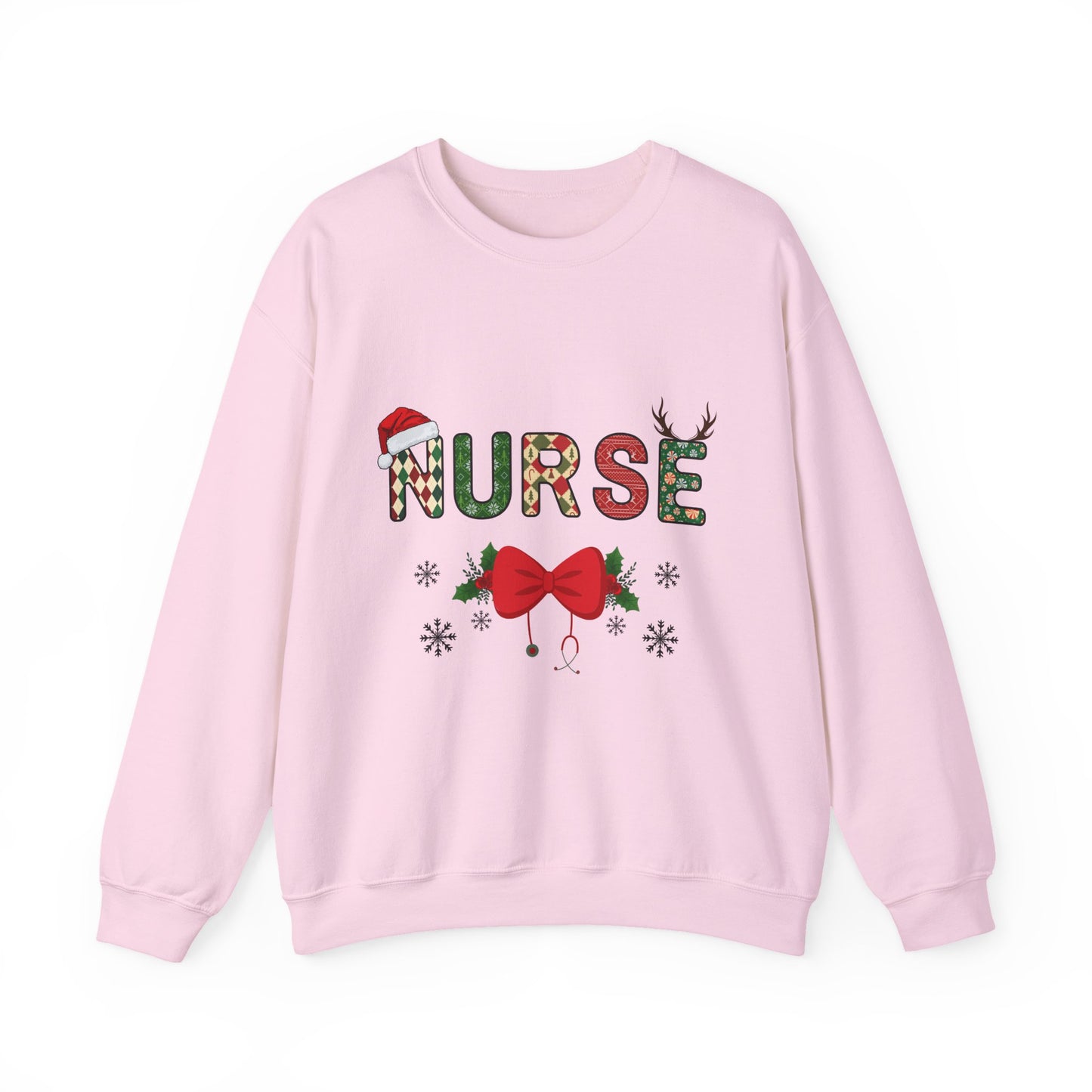 Nurse Christmas Unisex Heavy Blend™ Crewneck Sweatshirt