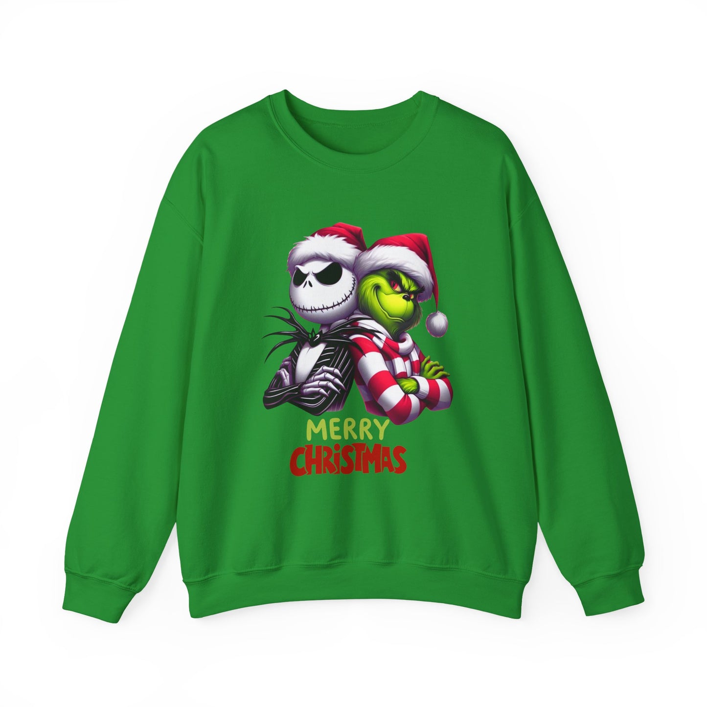 Merry Christmas Grinch Unisex Heavy Blend™ Crewneck Sweatshirt
