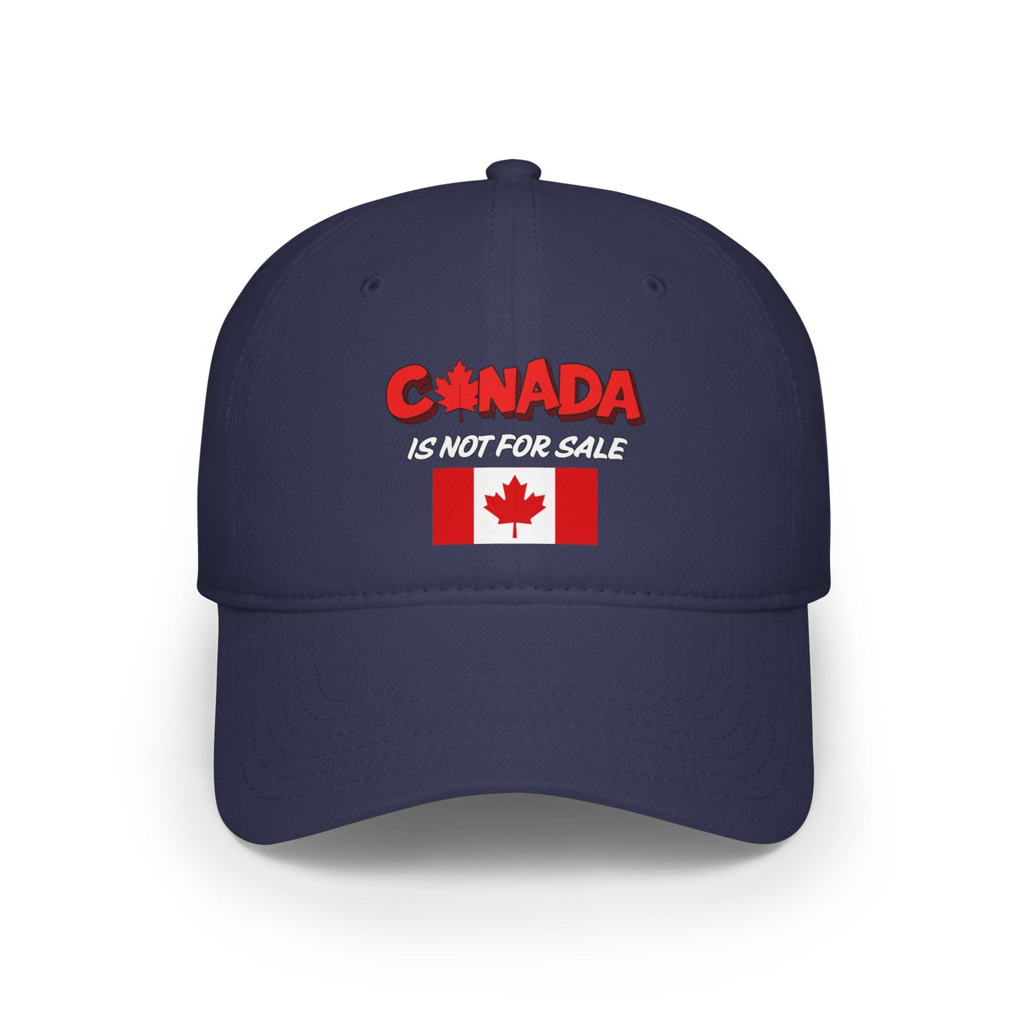 Flag Canada Is Not For Sale Low Profile Baseball Cap