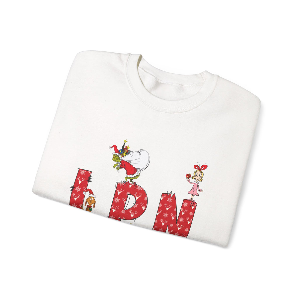 LPN Grinch Unisex Heavy Blend™ Crewneck Sweatshirt