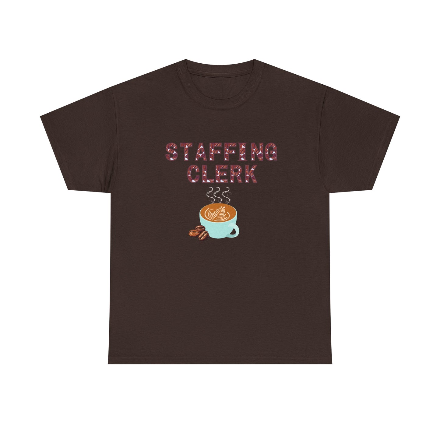 Staffing Clerk Unisex Heavy Cotton Tee