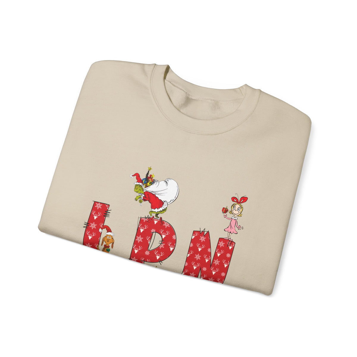 LPN Grinch Unisex Heavy Blend™ Crewneck Sweatshirt