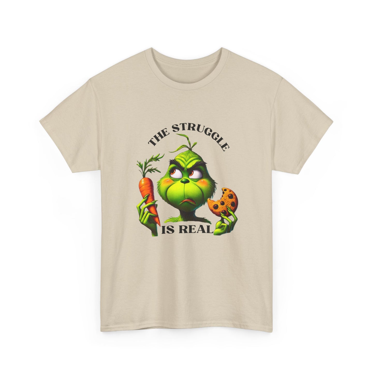 The Struggle Is Real Unisex Heavy Cotton Tee