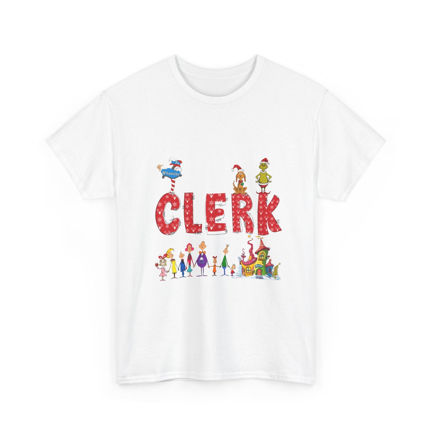 Clerk Grinch Unisex Heavy Cotton Tee
