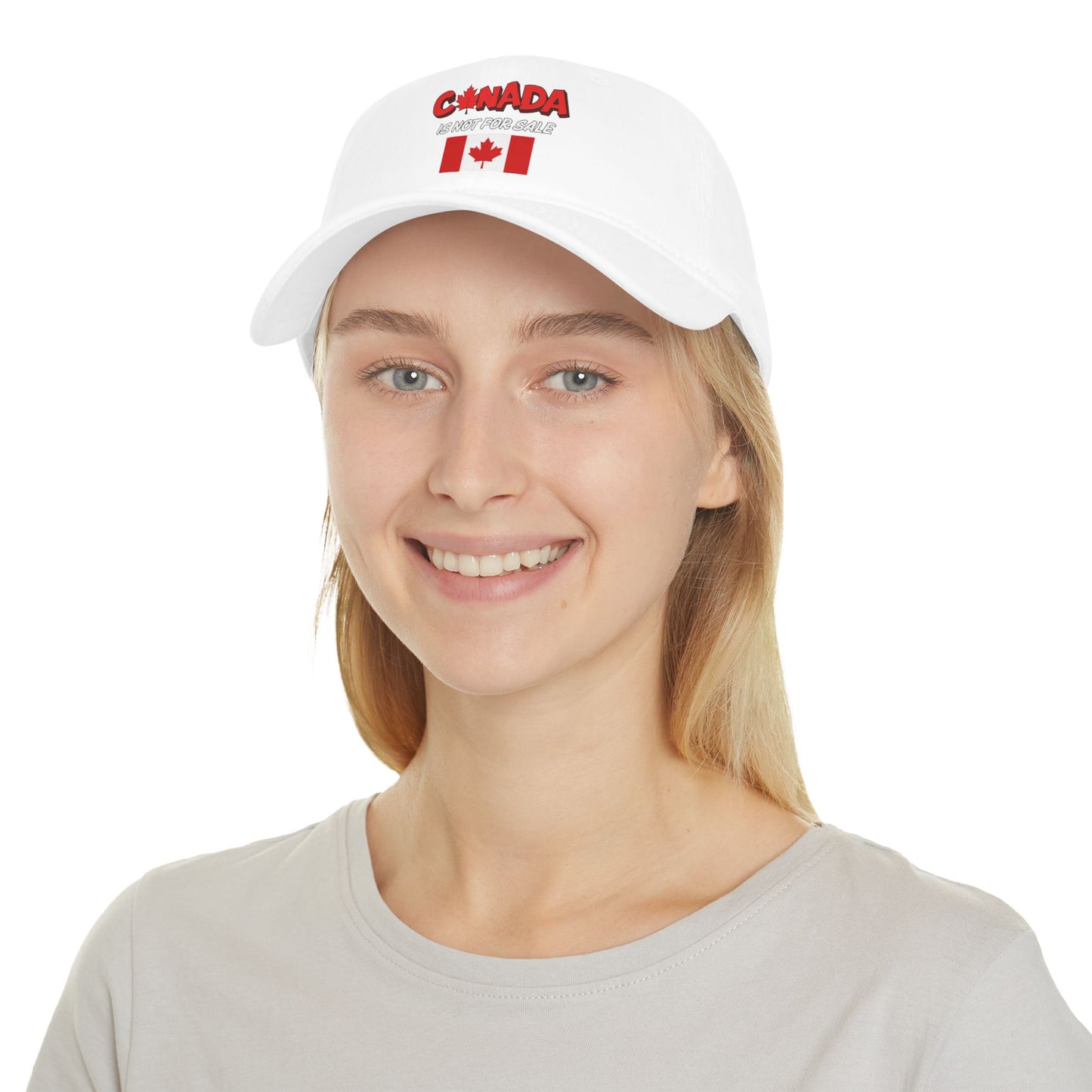 Flag Canada Is Not For Sale Low Profile Baseball Cap