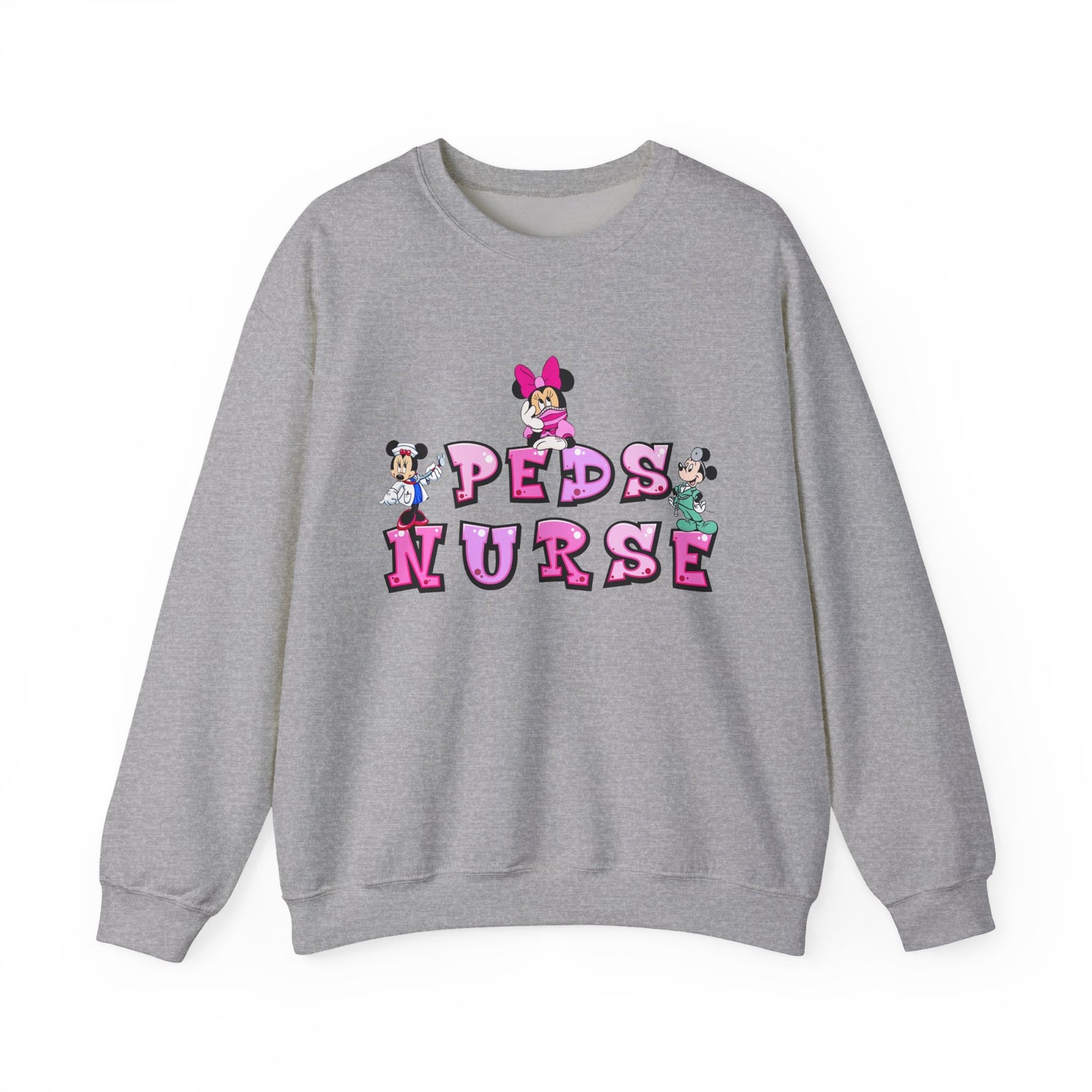 Peds Nurse Unisex Heavy Blend™ Crewneck Sweatshirt