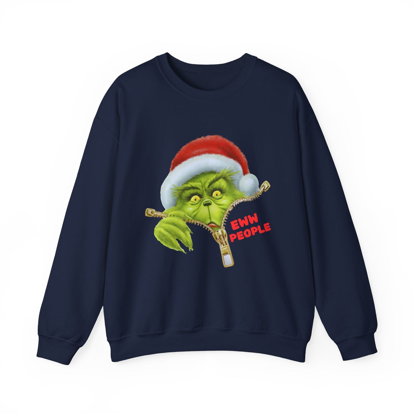 Eww People Grinch Unisex Heavy Blend™ Crewneck Sweatshirt