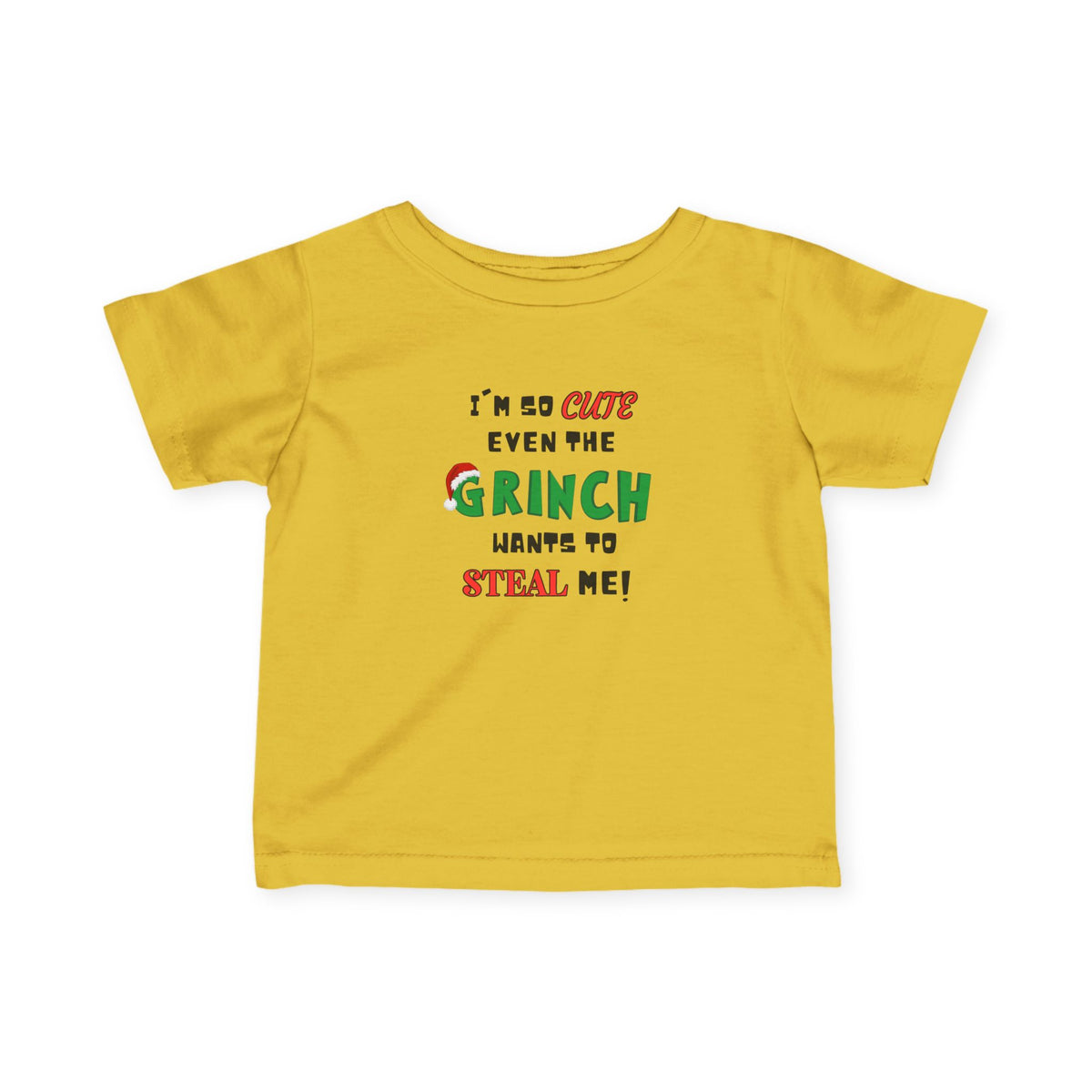 I'm So Cute Grinch Infant Fine Jersey Tee