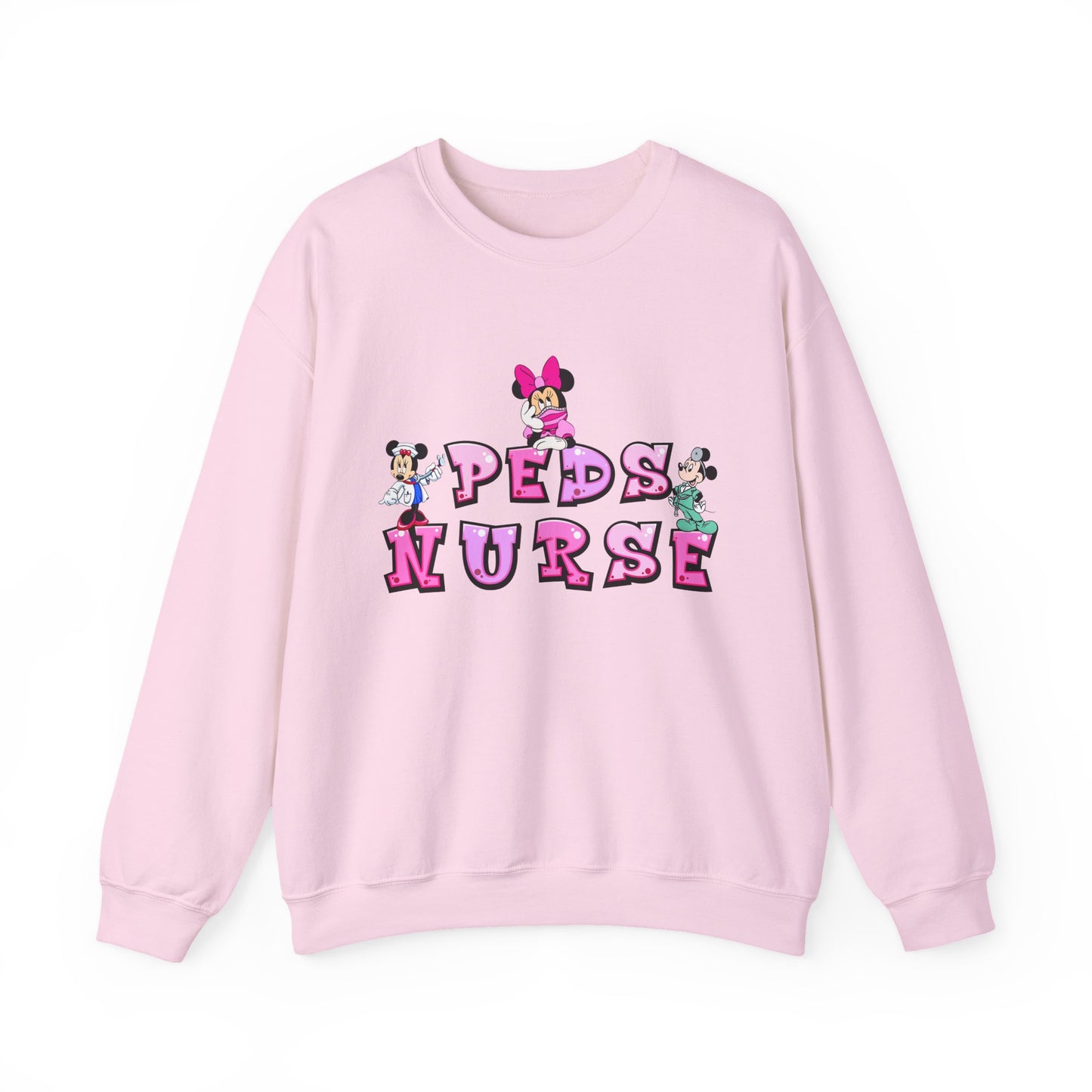Peds Nurse Unisex Heavy Blend™ Crewneck Sweatshirt