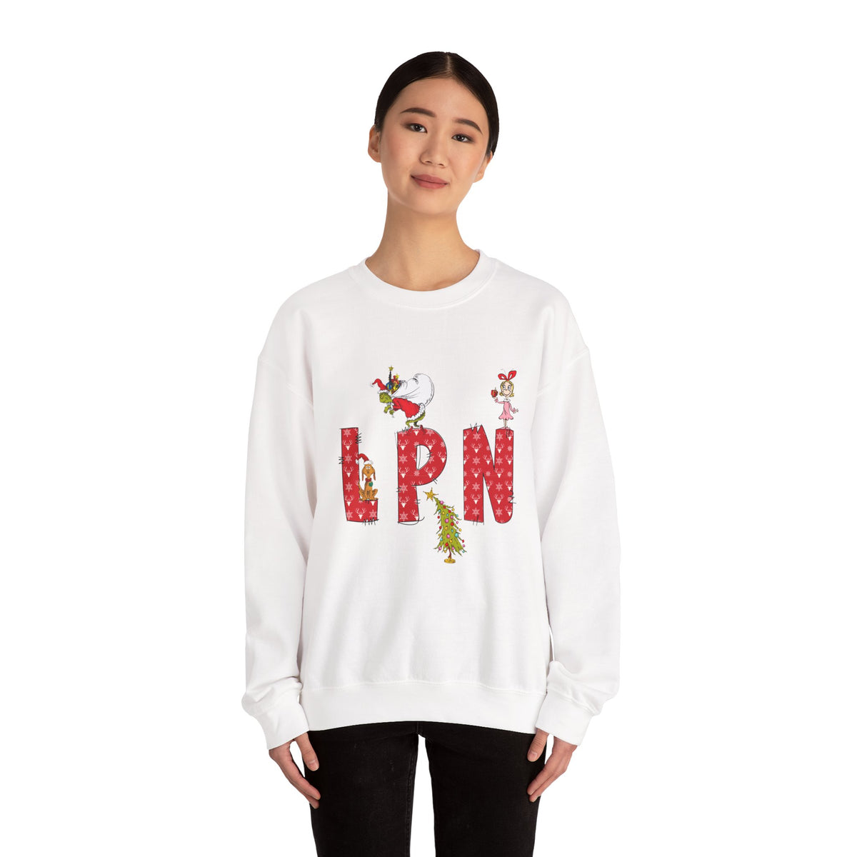 LPN Grinch Unisex Heavy Blend™ Crewneck Sweatshirt