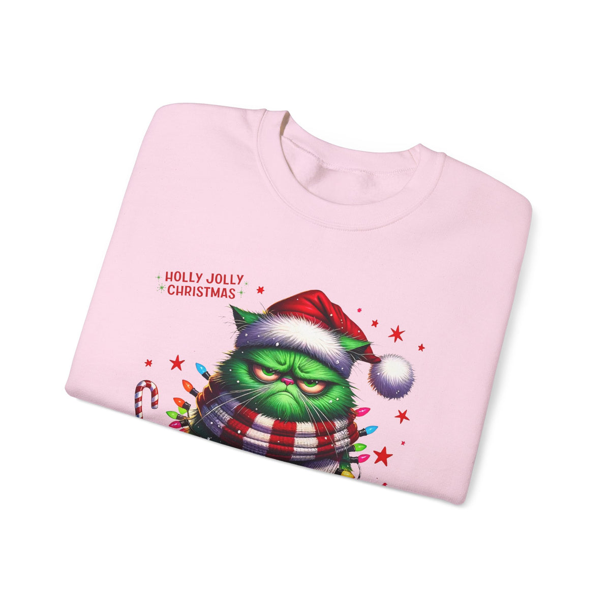 Holly Jolly Christmas Unisex Heavy Blend™ Crewneck Sweatshirt