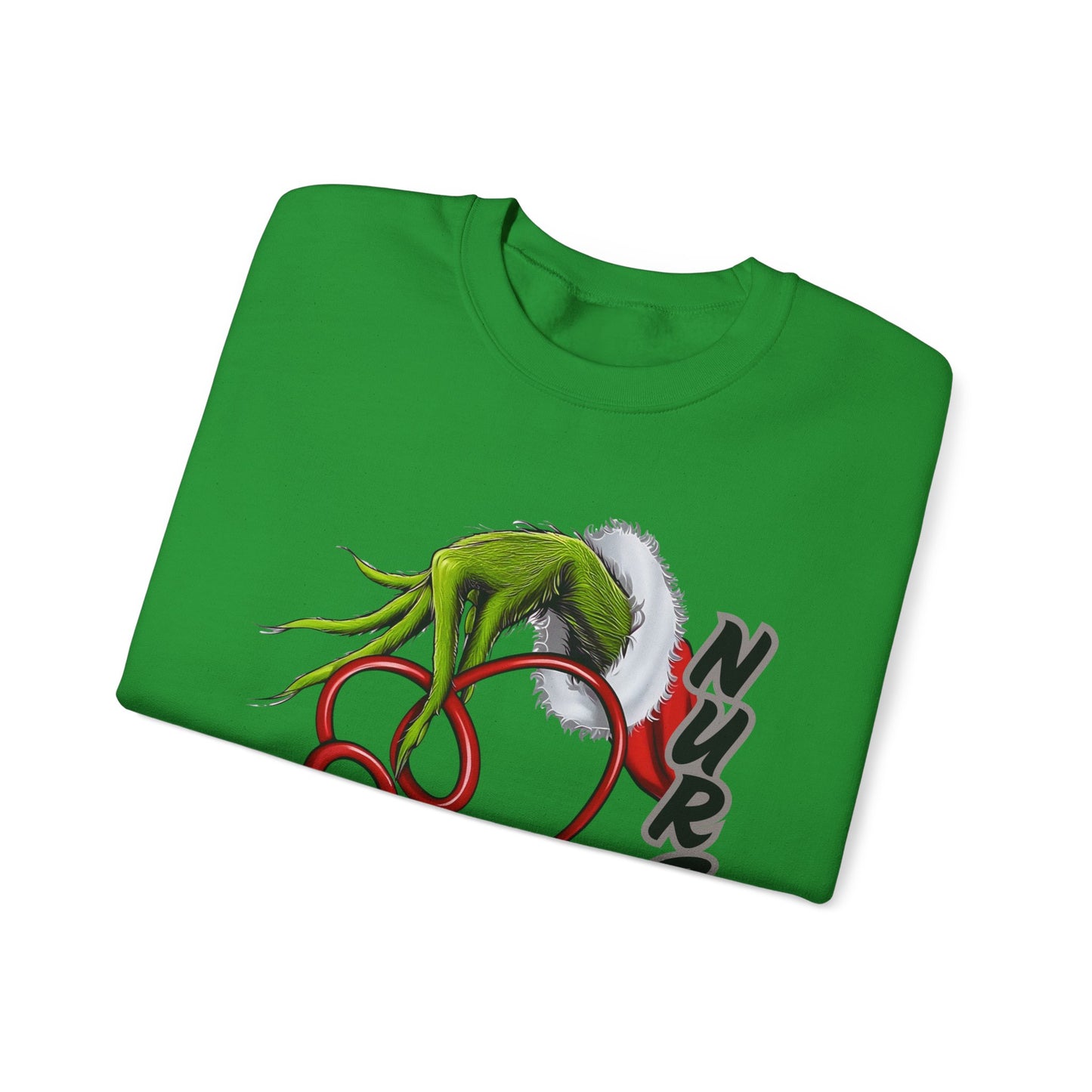 Stethoscope Nure Grinch Unisex Heavy Blend™ Crewneck Sweatshirt