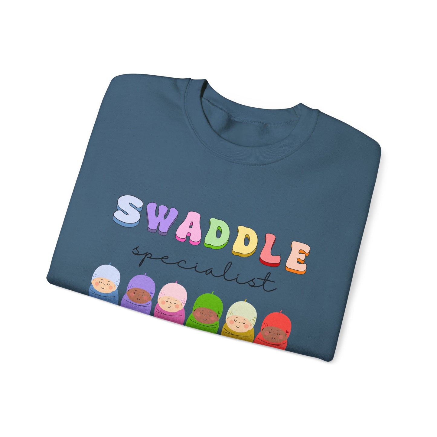 Swaddle Specialist  Unisex Heavy Blend™ Crewneck Sweatshirt