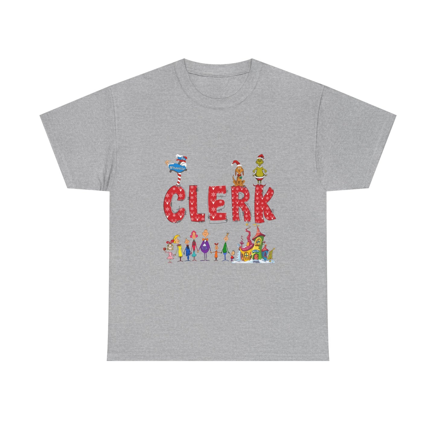 Clerk Grinch Unisex Heavy Cotton Tee