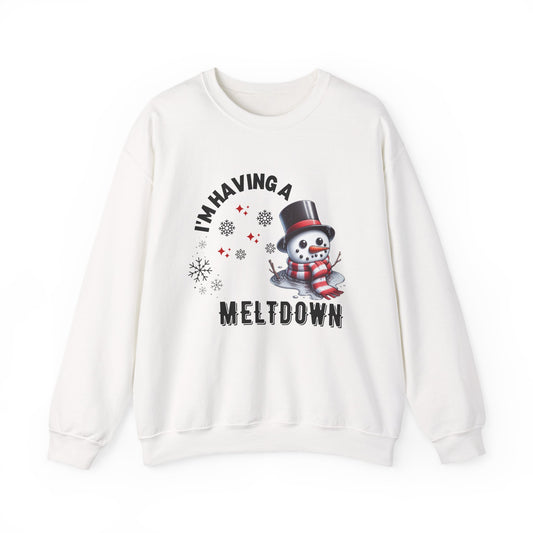 I'm Having A Meltdown Unisex Heavy Blend™ Crewneck Sweatshirt
