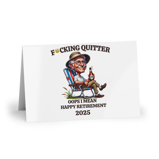 Retirement Blank Greeting Card