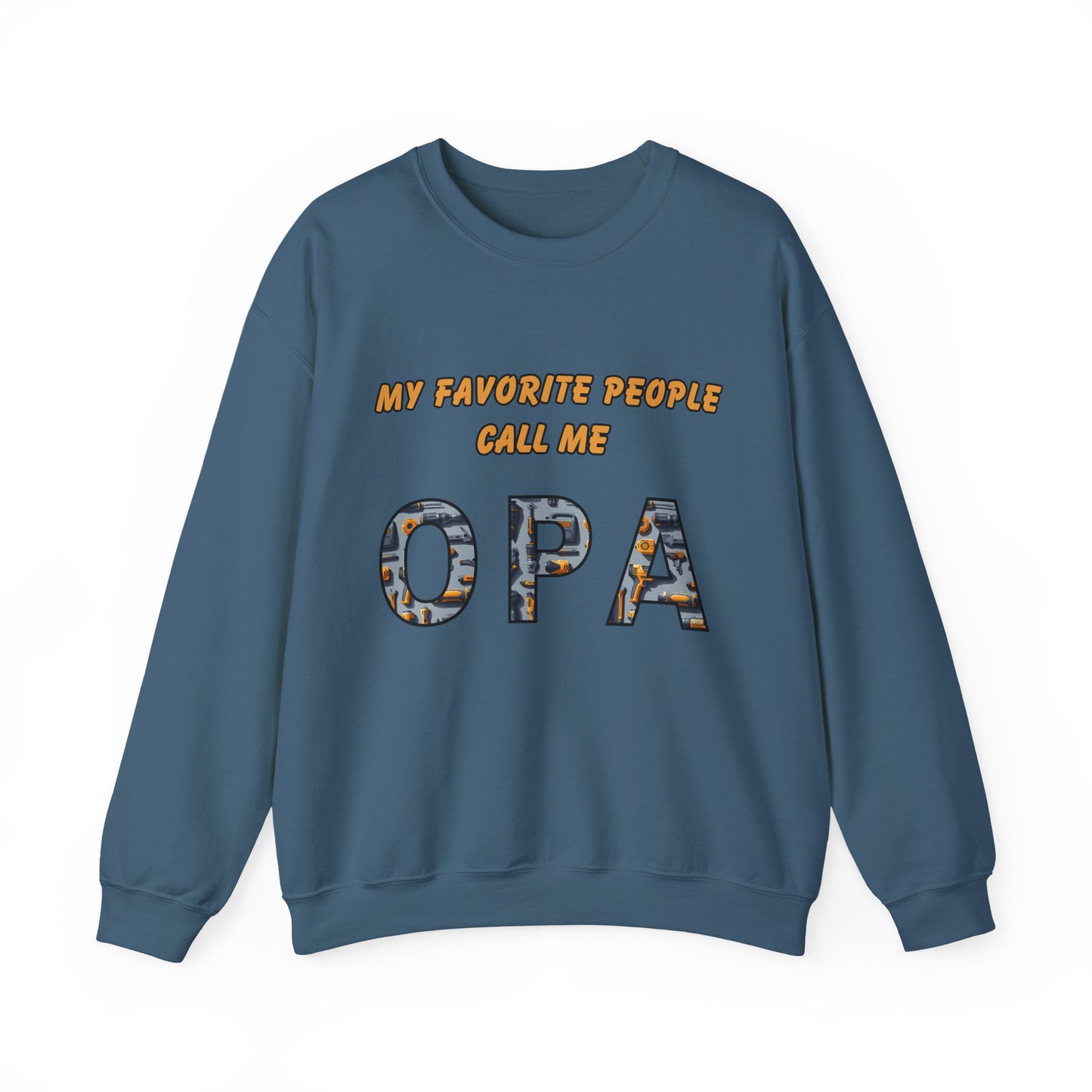 My Favorite People Call Me Opa Unisex Heavy Blend™ Crewneck Sweatshirt
