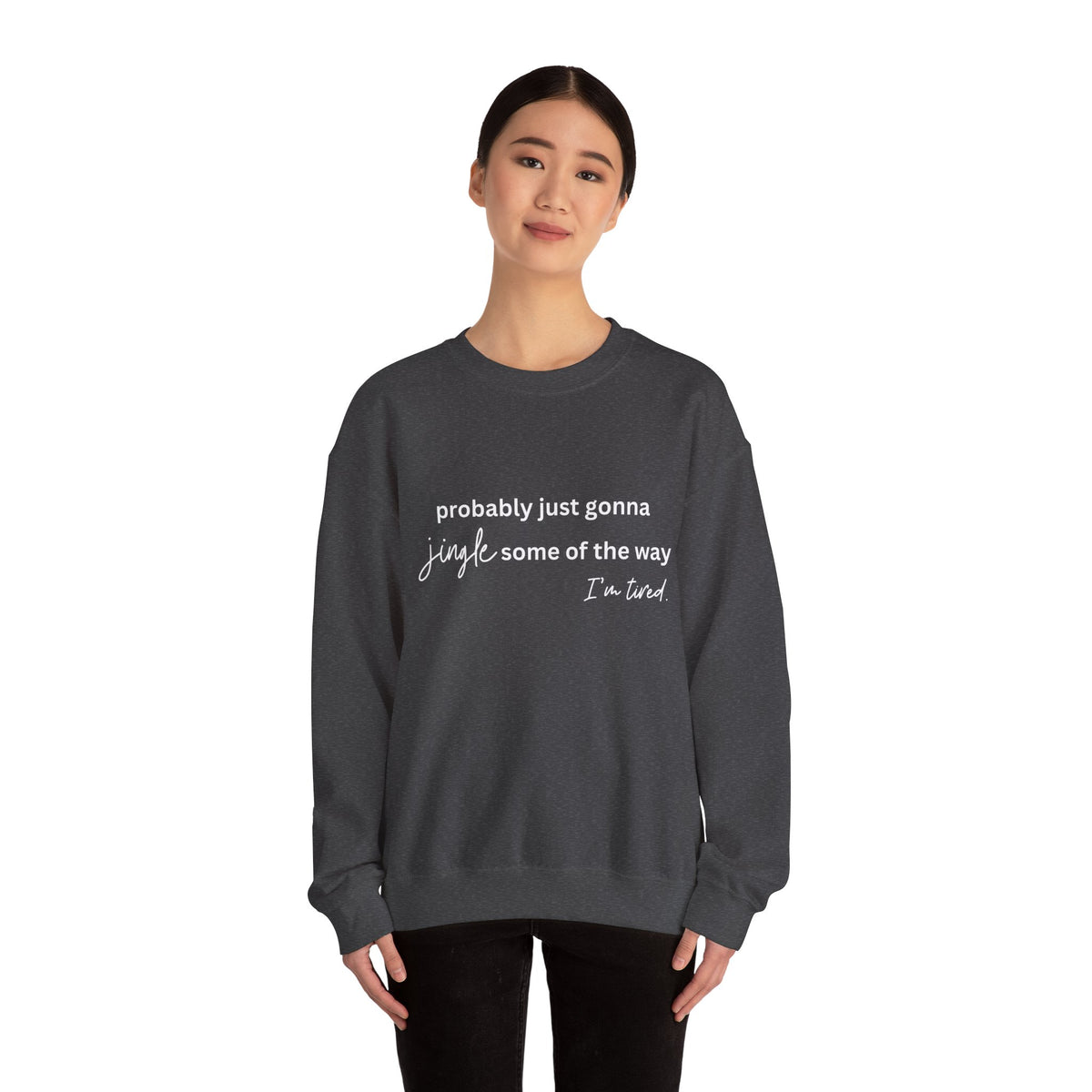 I'm Tired Unisex Heavy Blend™ Crewneck Sweatshirt
