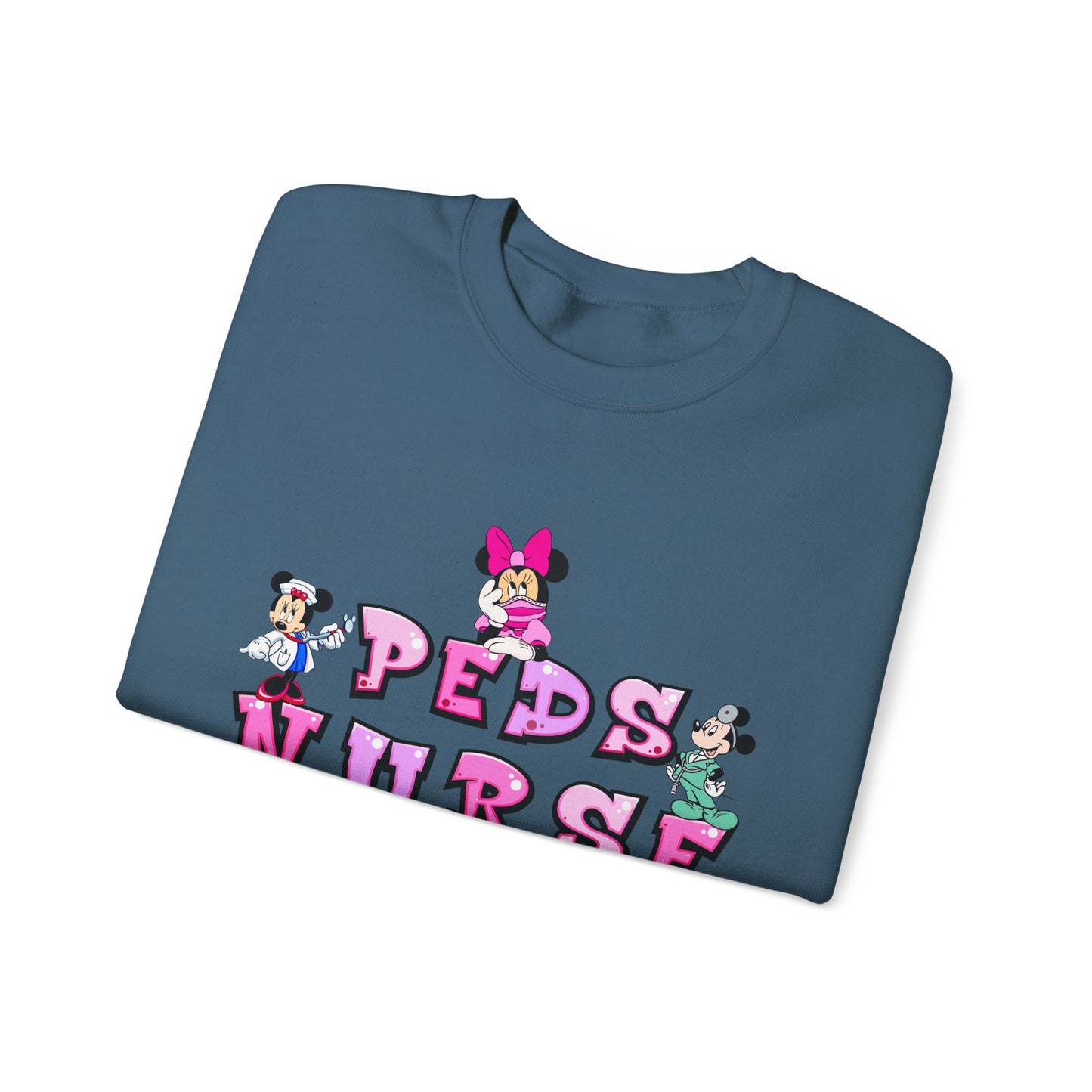 Peds Nurse Unisex Heavy Blend™ Crewneck Sweatshirt