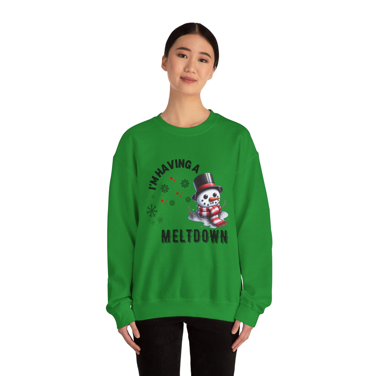 I'm Having A Meltdown Unisex Heavy Blend™ Crewneck Sweatshirt
